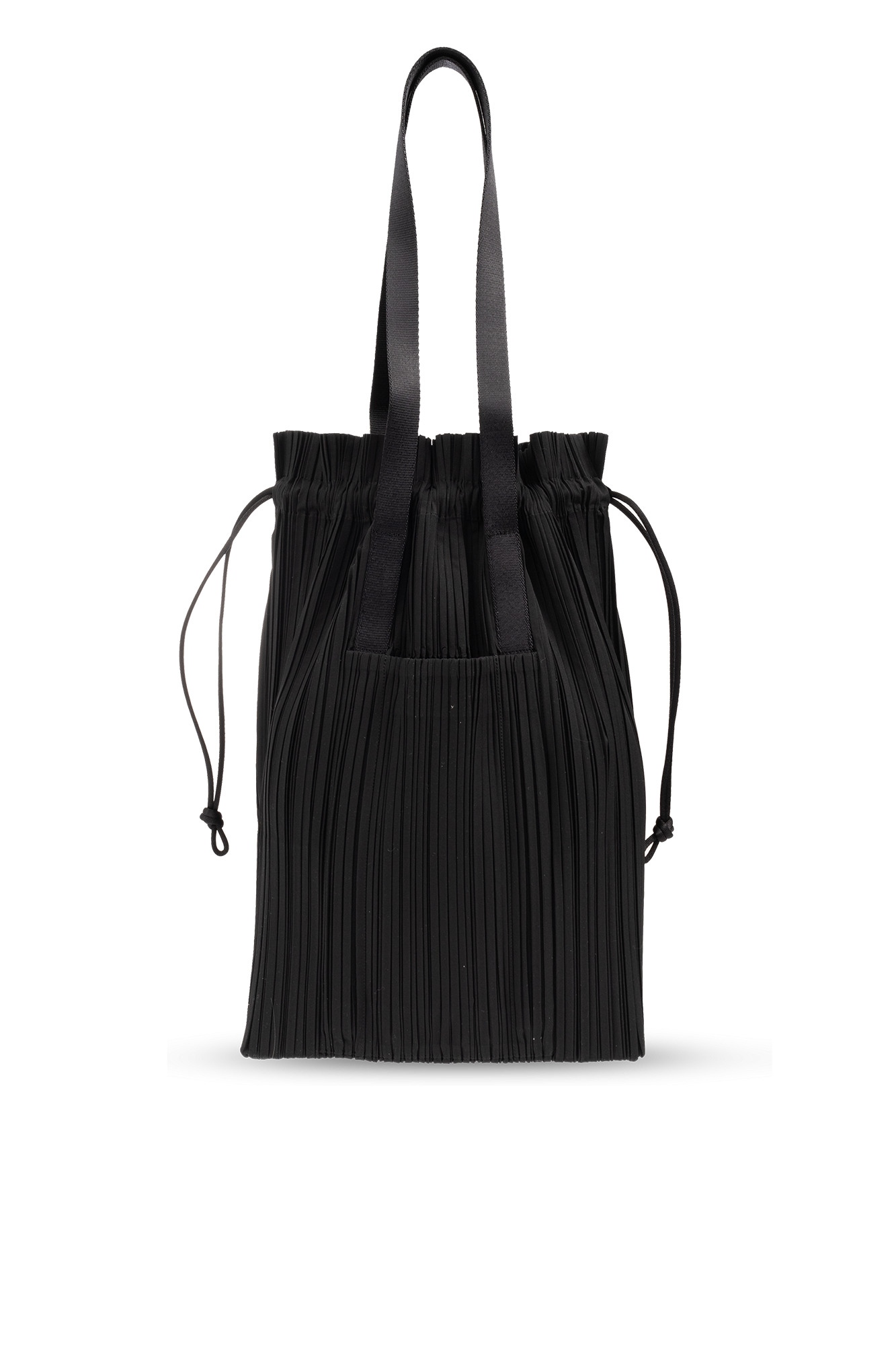 Bolso Pre Iris Tote Sm Stampa Cervo 75B01098 K299 - Black Pleated